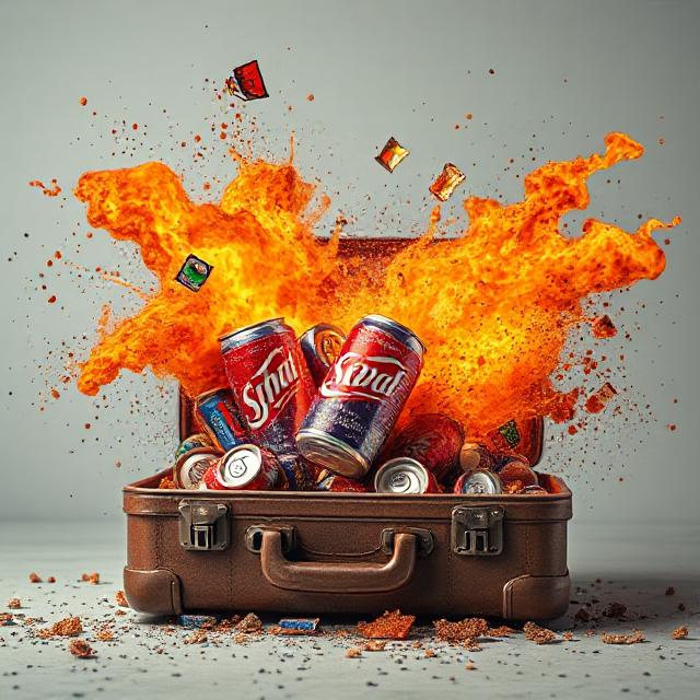 Soda kutuları gerçekten bagajda patlıyor mu